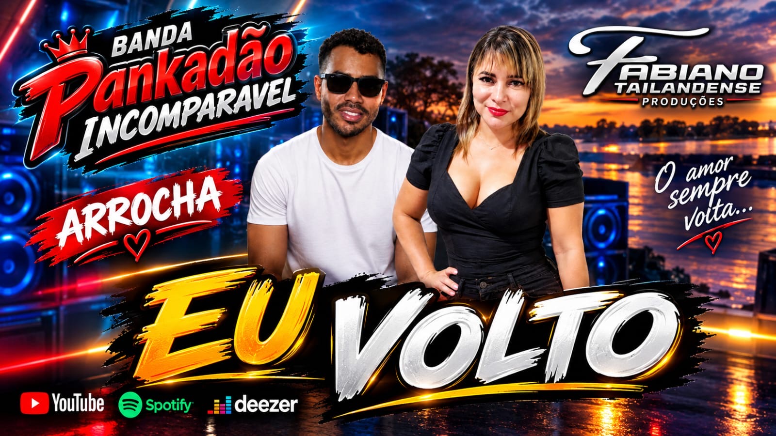 (Arrocha) Banda Pankadão Incomparável - Eu Volto