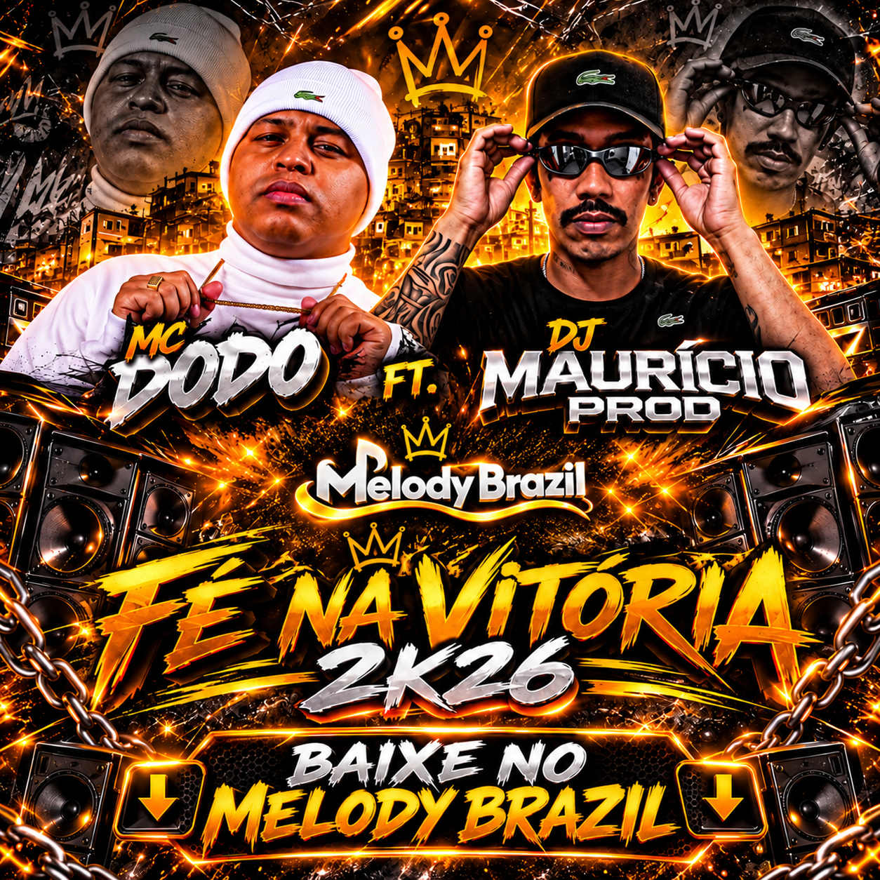 Dj Maurício E Mc Dodo - Fé Na Vitória 2026 (Exclusiva)