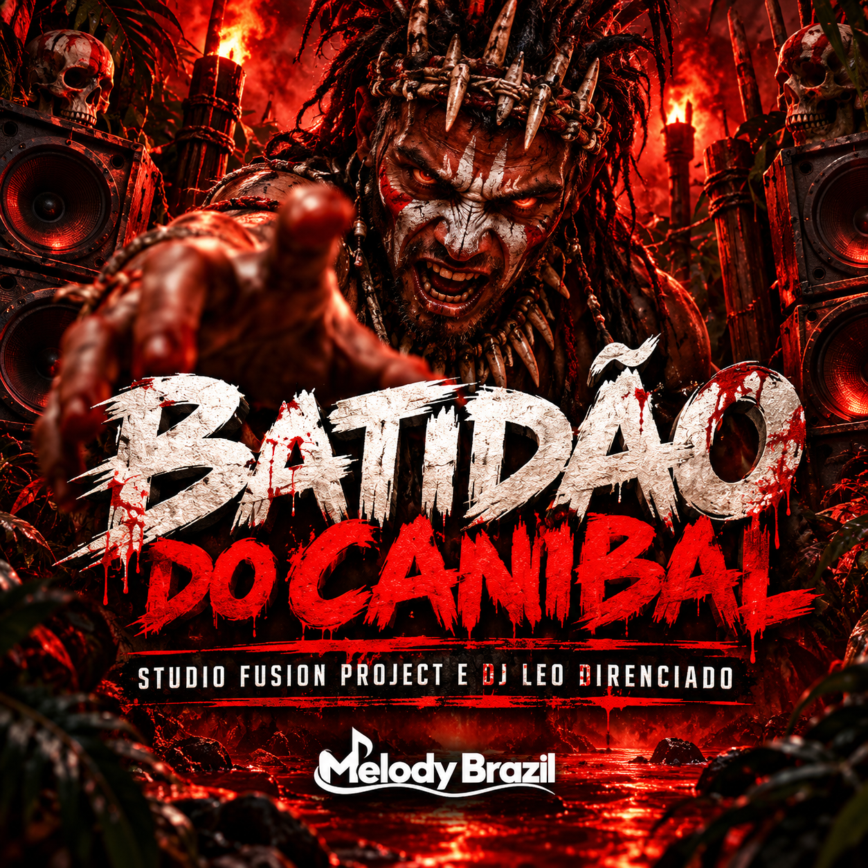 Studio Fusion Project E Dj Leo Direnciado - Batidão Do Canibal