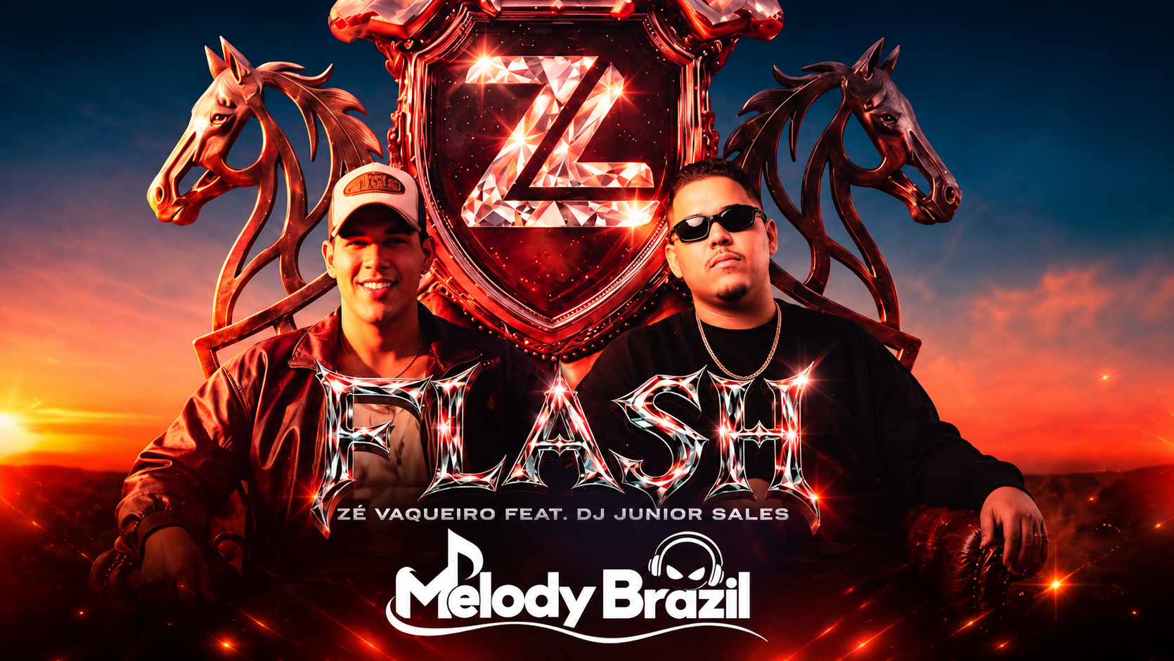 Dj Junior Sales E Zé Vaqueiro - Flash (Remix Rock Doido) Exclusiva