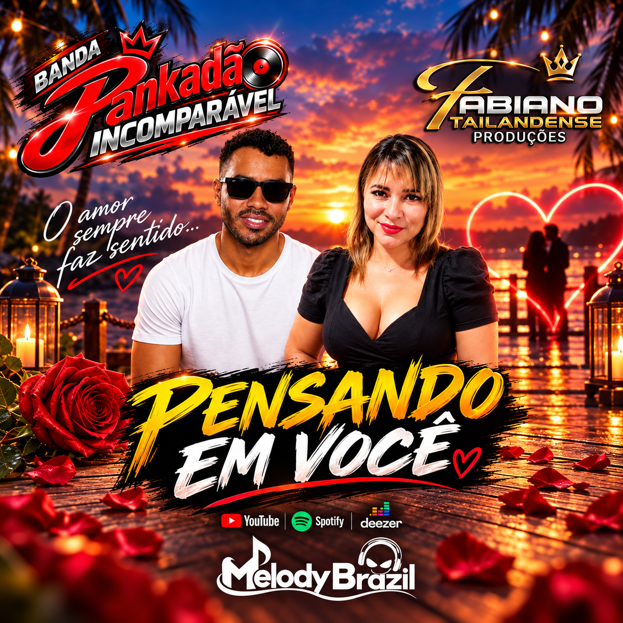 (Arrocha) Banda Pankadão Incomparável - Pensando Em Você
